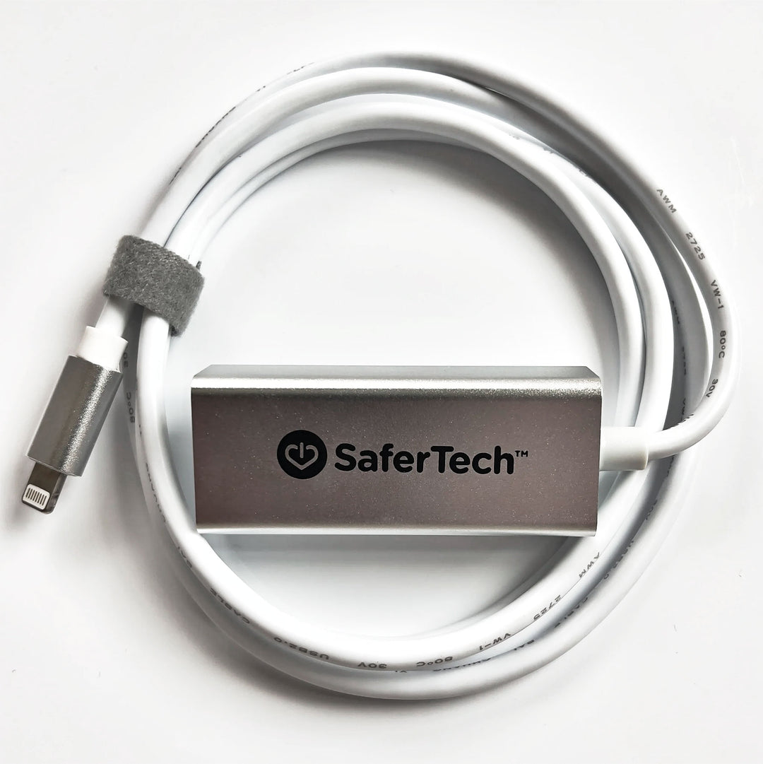Grounded Lightning Ethernet Adapter