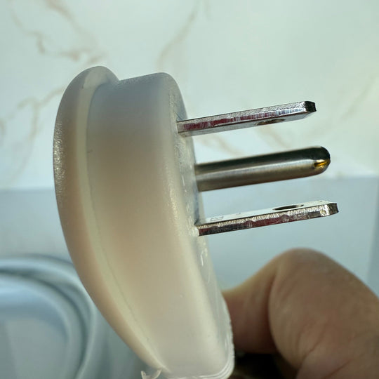 sleek three prong Safer Tech Extension cord